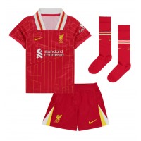 Camiseta Liverpool Alexis Mac Allister #10 Primera Equipación para niños 2024-25 manga corta (+ pantalones cortos)